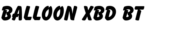Balloon XBd BT.ttf