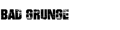 BAD GRUNGE.ttf