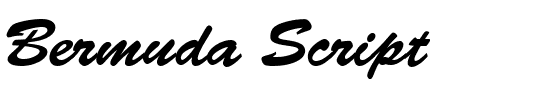 Bermuda Script.ttf
