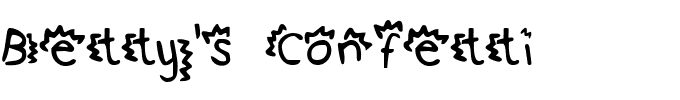 Betty's Confetti.ttf