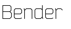 Bender.ttf