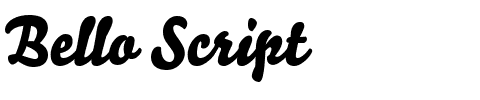 Bello Script.ttf