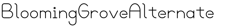 BloomingGroveAlternate.ttf