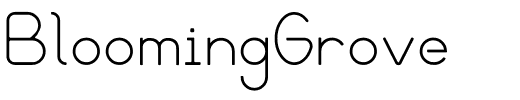 BloomingGrove.ttf