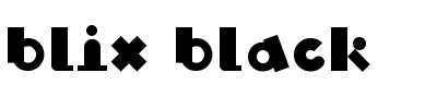 Blix Black.ttf