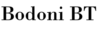 Bodoni BT.ttf