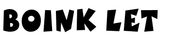 Boink LET.ttf