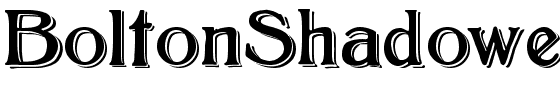 BoltonShadowed.ttf