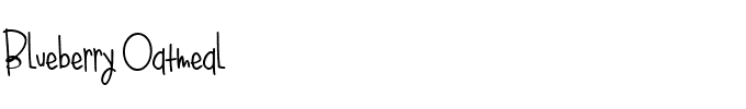 Blueberry Oatmeal.ttf