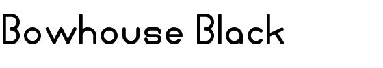 Bowhouse Black.ttf