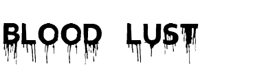 Blood Lust.ttf