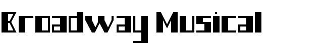 Broadway Musical.ttf