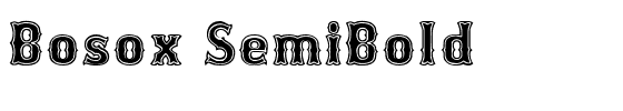 Bosox SemiBold.ttf
