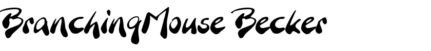 BranchingMouse Becker.ttf