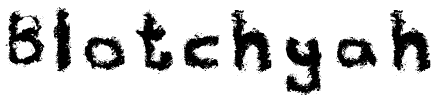 Blotchyahoo.ttf
