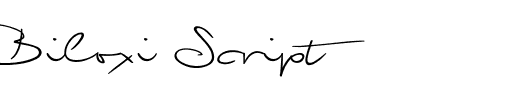 Biloxi Script.ttf