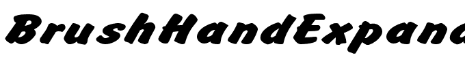 BrushHandExpanded.ttf