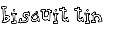 biscuit tin.ttf