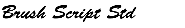 Brush Script Std.ttf