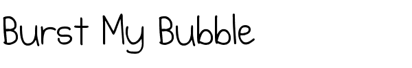 Burst My Bubble.ttf