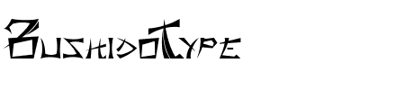 BushidoType.ttf