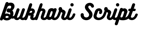 Bukhari Script.ttf