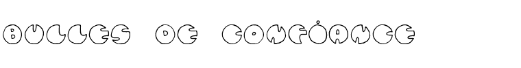 bulles de confiance.ttf