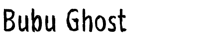 Bubu Ghost.ttf