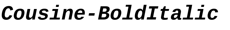 Cousine-BoldItalic.ttf