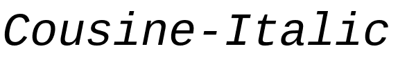 Cousine-Italic.ttf