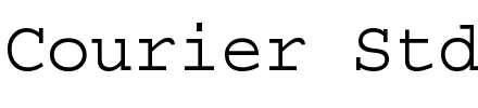 Courier Std.ttf