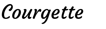 Courgette.ttf