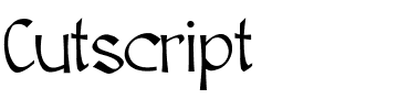 Cutscript.ttf