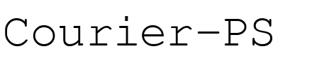 Courier-PS.ttf