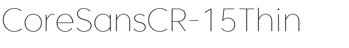 CoreSansCR-15Thin.ttf