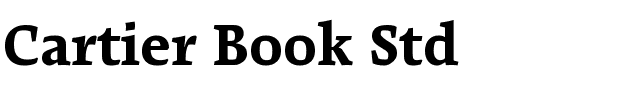 Cartier Book Std.ttf