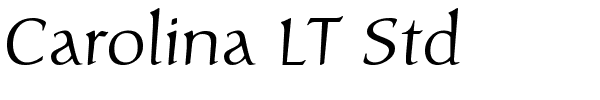 Carolina LT Std.ttf