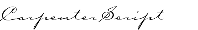 Carpenter Script.ttf