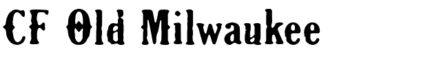 CF Old Milwaukee.ttf