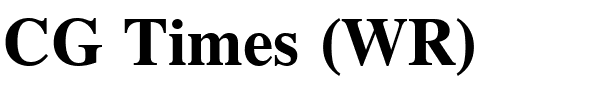 CG Times (WR).ttf