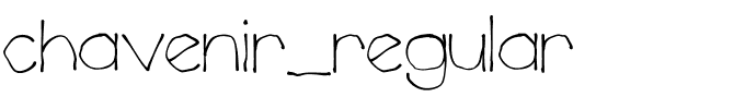 chavenir_regular.ttf