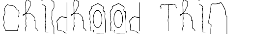 Childhood Thin.ttf