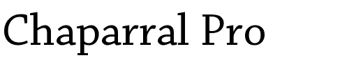 Chaparral Pro.ttf