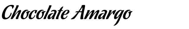 Chocolate Amargo.ttf