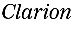 Clarion.ttf