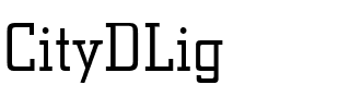 CityDLig.ttf