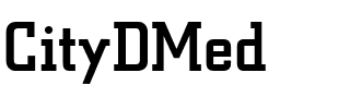 CityDMed.ttf