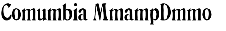 Columbia StampDemo.ttf