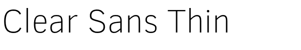 Clear Sans Thin.ttf