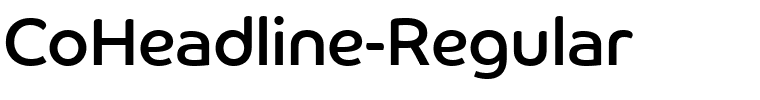CoHeadline-Regular.ttf